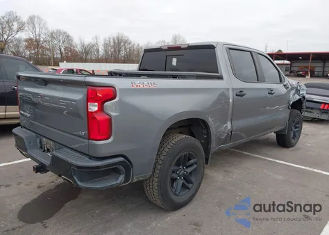 2020 Chevrolet Silverado 1500 4Wd Short Bed Lt Trail Boss из США, поврежденный, VIN 1GCPYFED0LZ108785